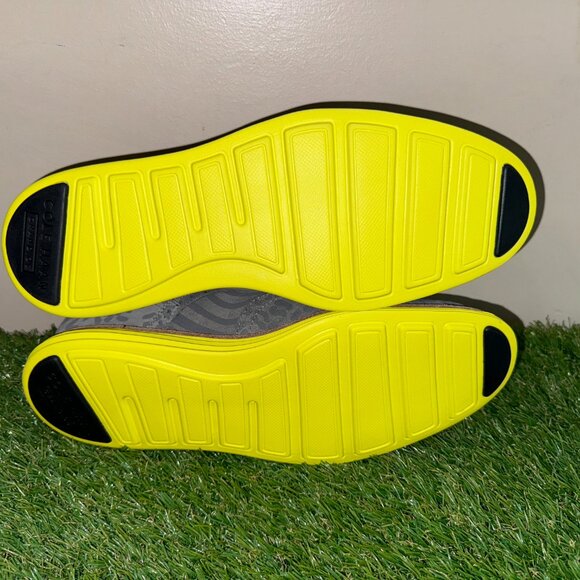 Cole Haan x atmos Øriginal Grand Wingtip Gray Oxford Shoes C36382 Men's NEW - Picture 10 of 14